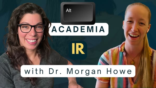 Navigating Alt Academic Careers: DEI and Fulfillment | Morgan Howe, Ph.D.